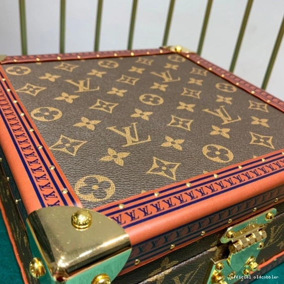Official oldcobbler VUITTON JEWELRY BOX LOUIS 0708